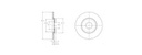 [DELBG3421] DISQUE FREIN C3 /C2I/BERLINGO/509 NON VENTILE (PAIRE) oe=4246R4