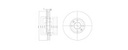 [DELBG3622] DISQUE FREIN P307 1.6/2.0 HDI/V091 (PAIRE) Ø283 DF687/oe=424918