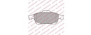 [DELLP2101] PLAQ FREIN  PARTNER 1.6 HDI 816.0/oe=4254C0